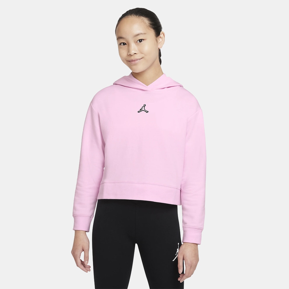Jordan Cropped Παιδική Μπλούζα με Κουκούλα (9000115709_37499)
