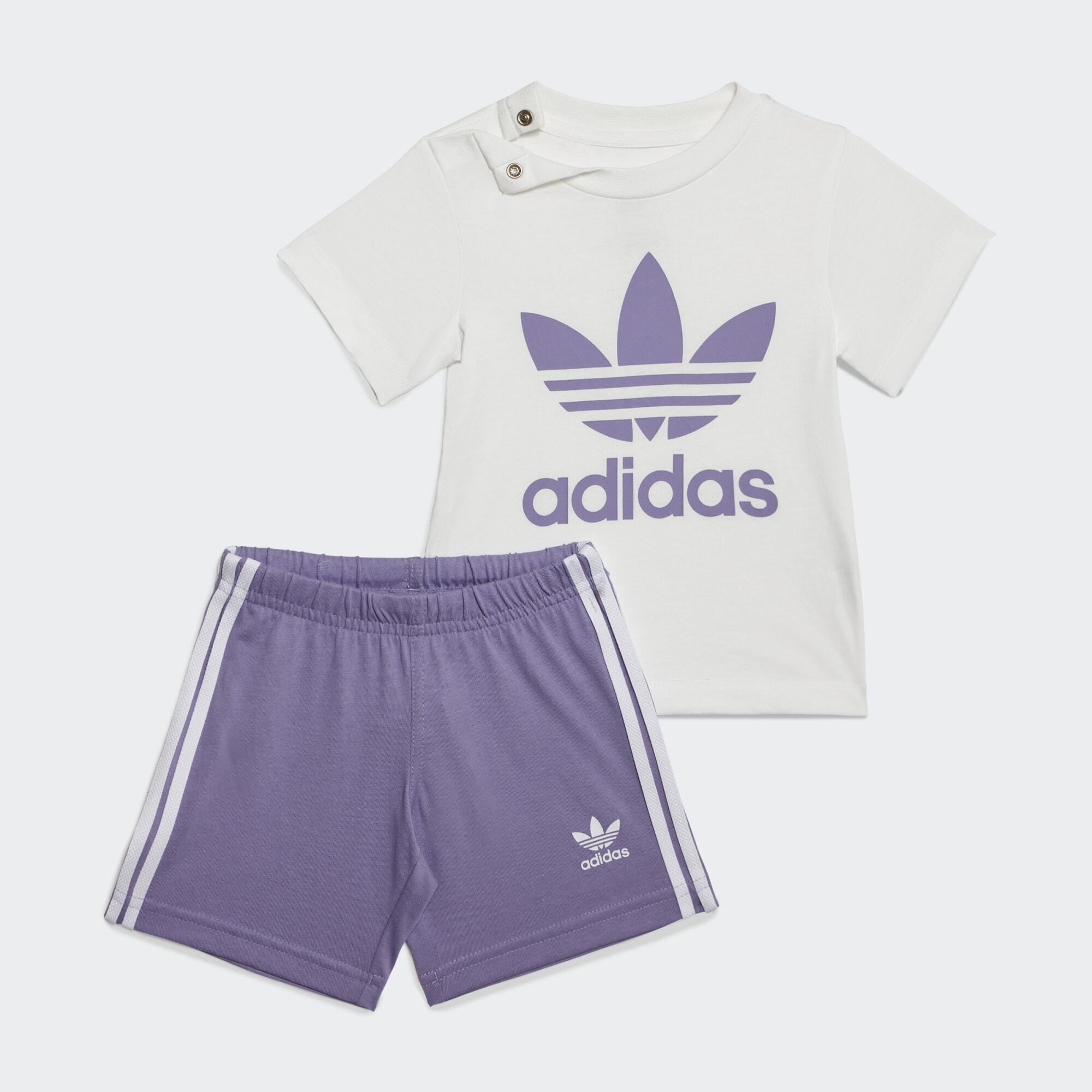 adidas Originals Trefoil Shorts Tee Set (9000131742_3149)