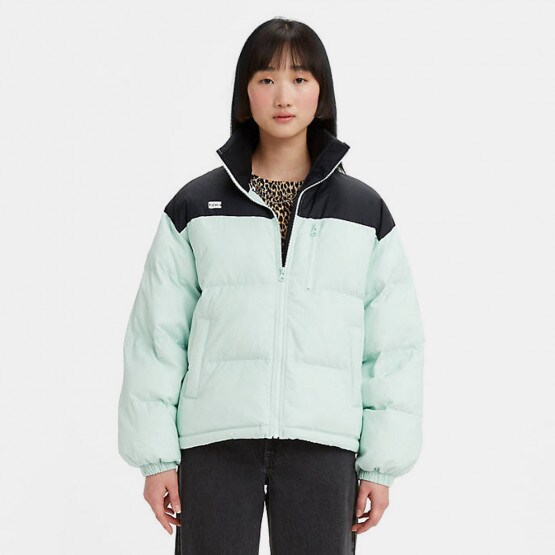 Levis Noe Short Puffer Caviar Γυναικείο Μπουφάν