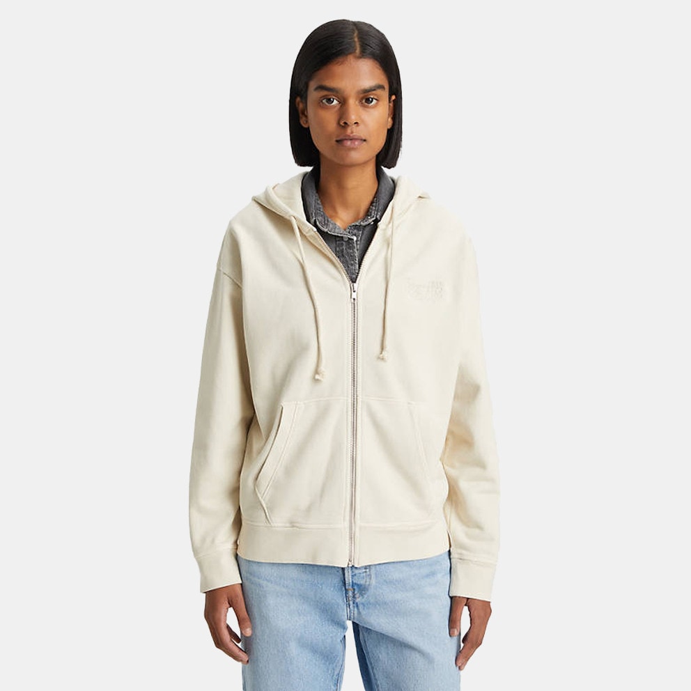 Levi's Graphic Standard Zip Women's Track Jacket Beige A3568-0003