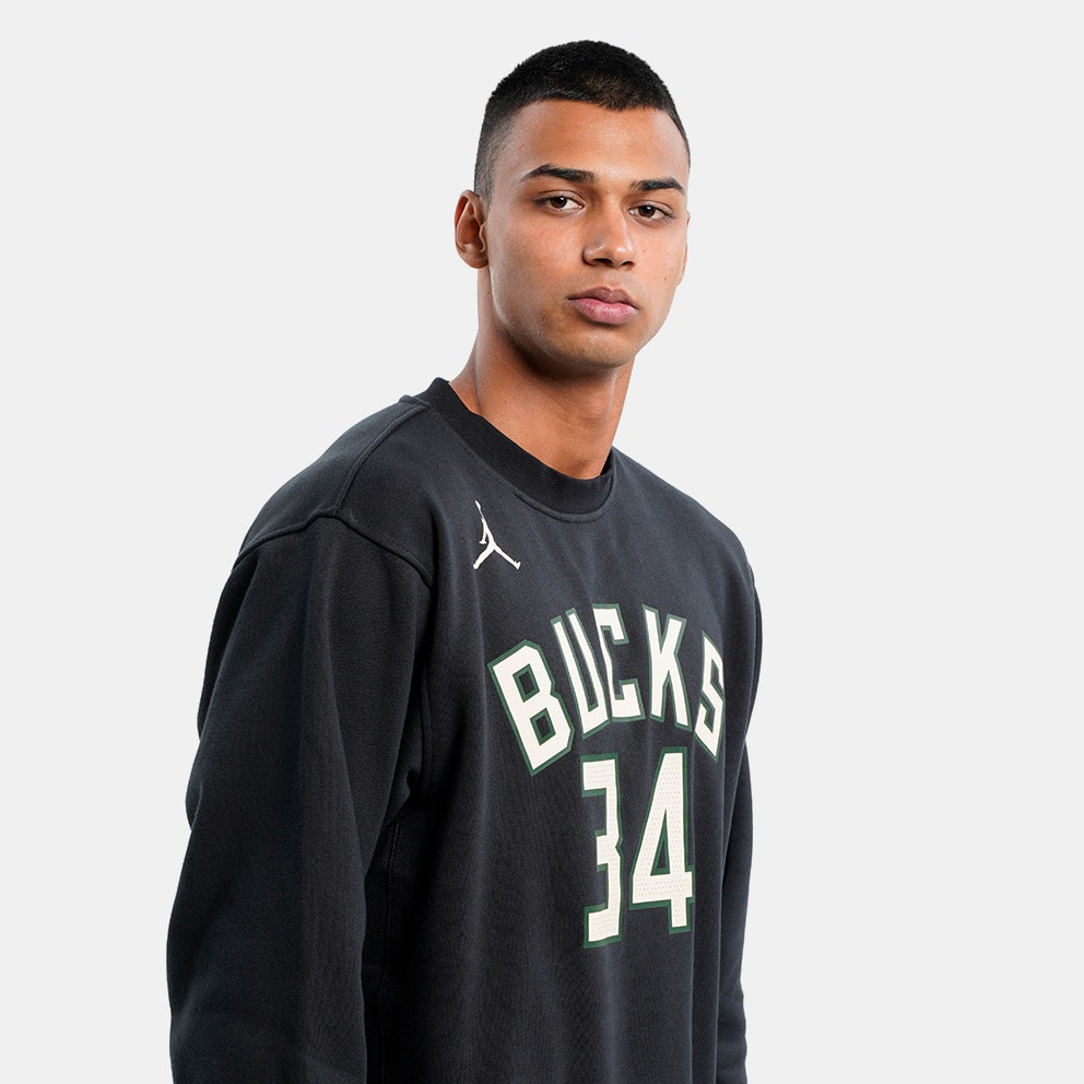 Jordan NBA Milwaukee Bucks Giannis Antetokoynmpo Ανδρική Μπλούζα Φούτερ