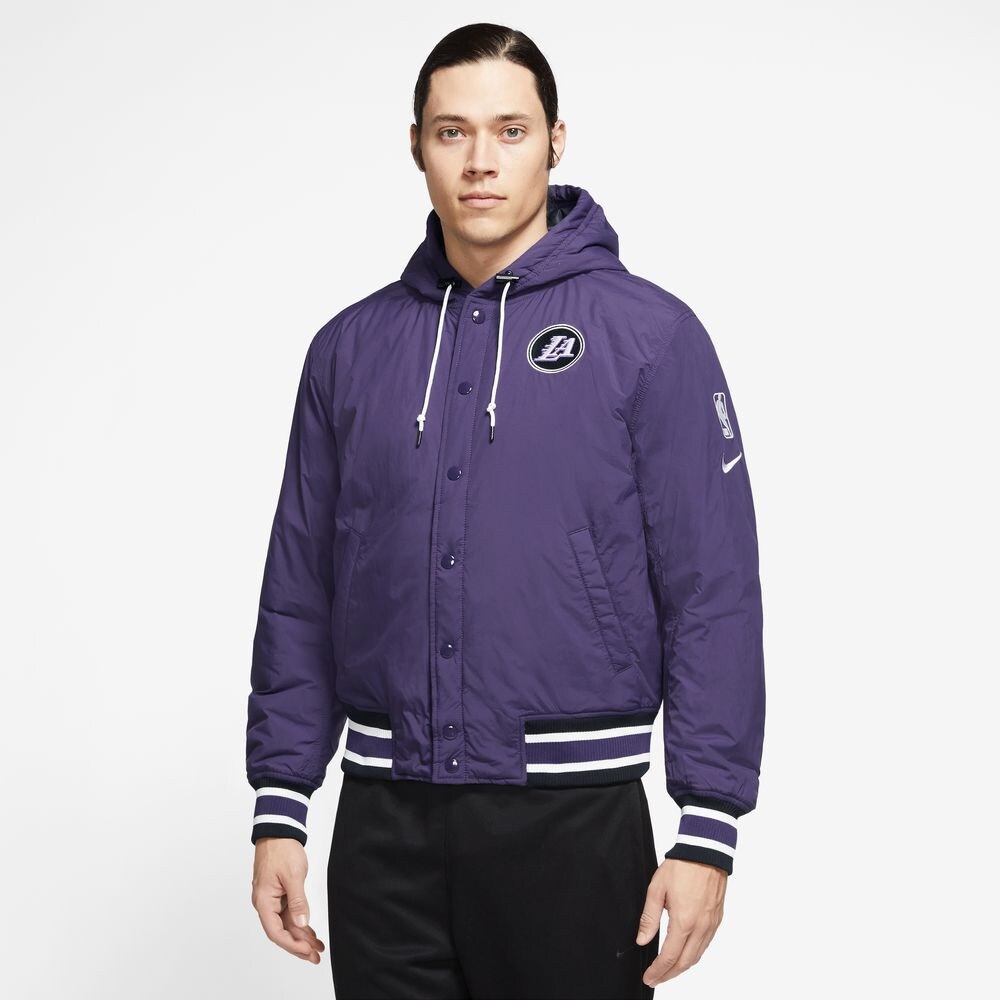 Nike NBA Los Angeles Lakers Courtside City Edition Ανδρικό Μπουφάν (9000110316_60817)