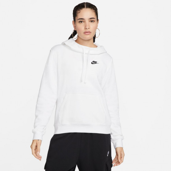 Nike Sportswear Club Fleece Γυναικεία Μπλούζα με Κουκούλα