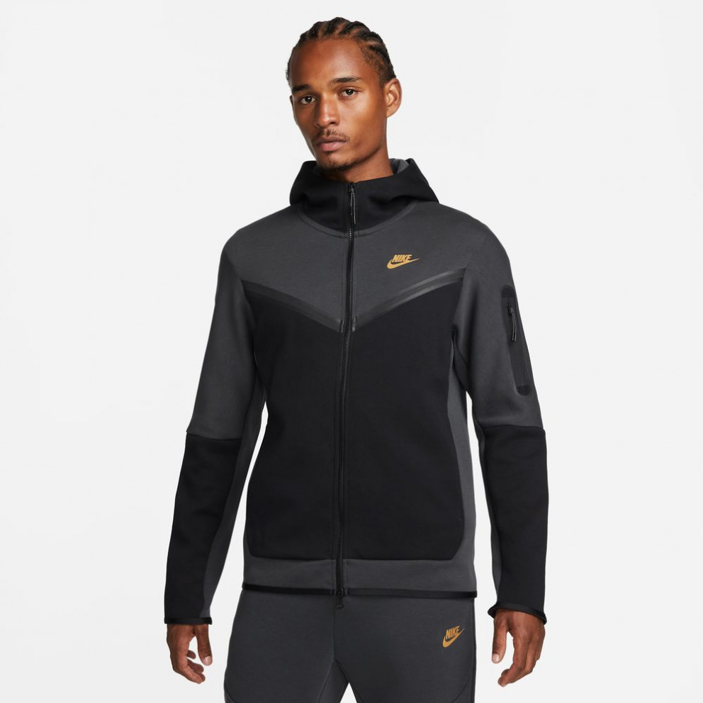 Nike Sportwear Tech Fleece Men's Full Zip Hoodie Black DV0537-070