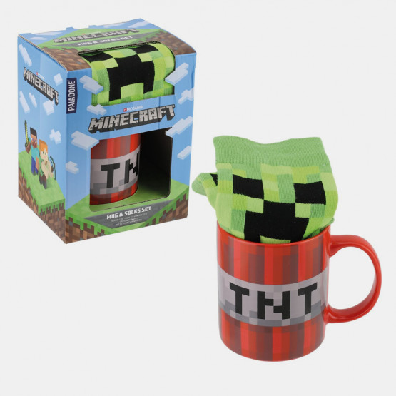 Paladone Minecraft Gift Set Mug 300ml & Socks