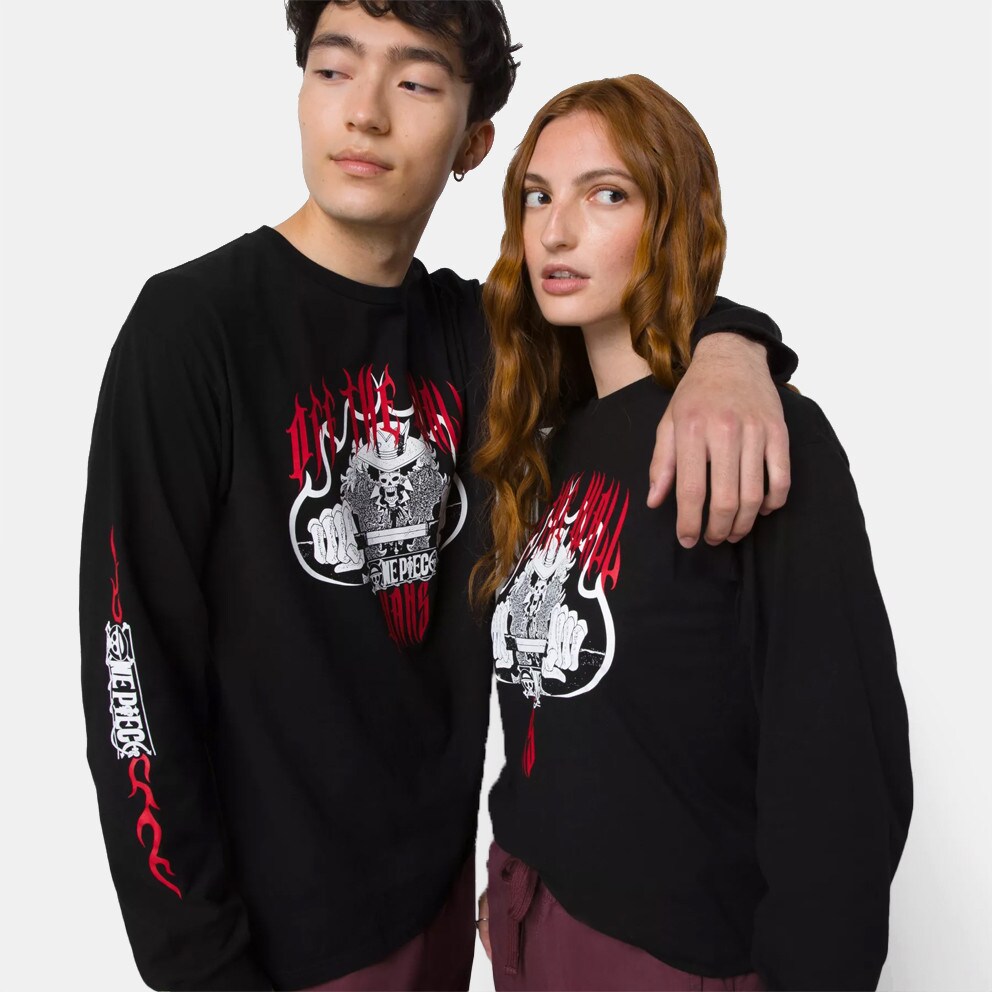 Vans x One Piece Unisex Μπλούζα με Μακρύ Μανίκι