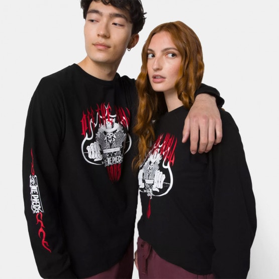 Vans x One Piece Unisex Μπλούζα με Μακρύ Μανίκι