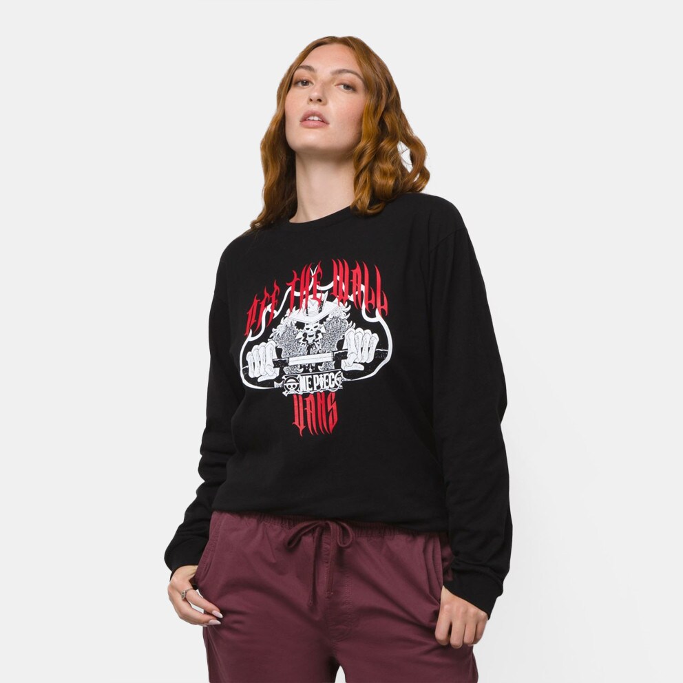 Vans x One Piece Unisex Μπλούζα με Μακρύ Μανίκι