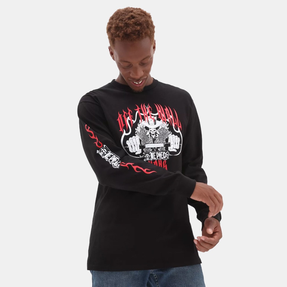 Vans x One Piece Unisex Μπλούζα με Μακρύ Μανίκι