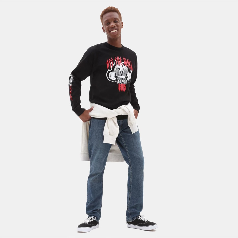 Vans x One Piece Unisex Μπλούζα με Μακρύ Μανίκι