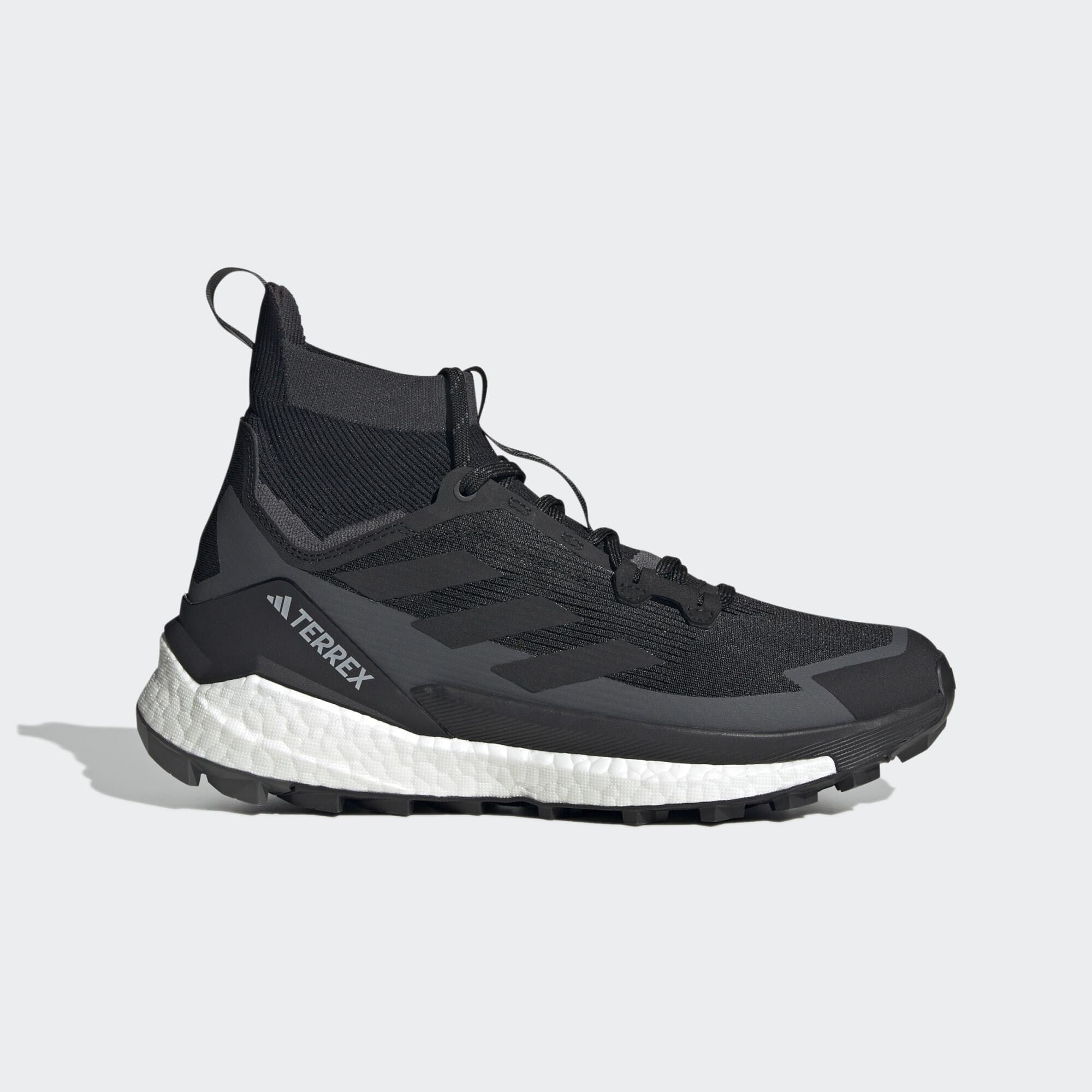 adidas Terrex Free Hiker Hiking Shoes 2.0 Core Black Grey Six Carbon HQ8395
