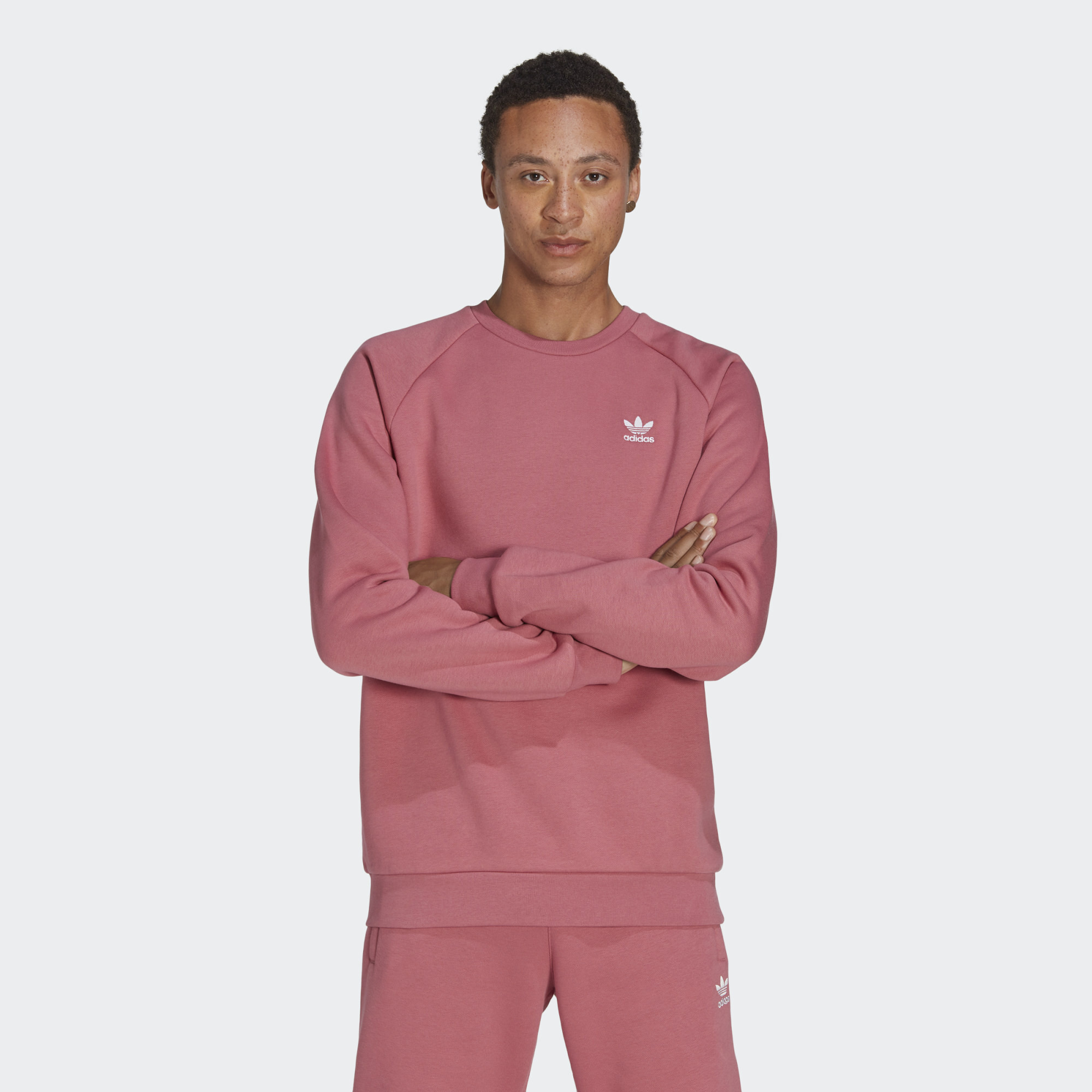 adidas Originals Trefoil Essentials Crewneck Sweatshirt (9000133589_65915)