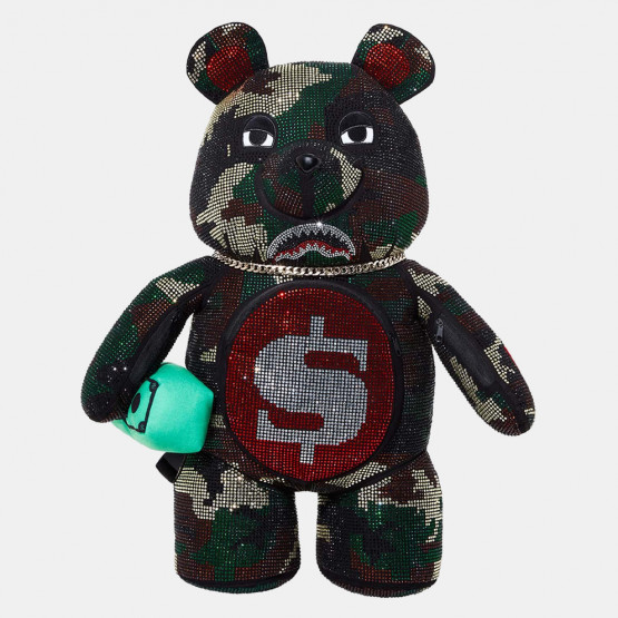 Sprayground Camouflage Trinity Bear Backpack