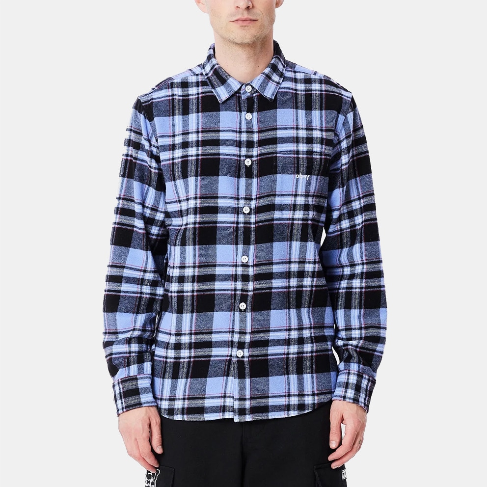 Obey Obey Arlo Woven Ανδρικό Μακρυμάνικο Πουκάμισο (9000120025_63230)