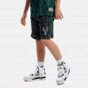 NBA Scribble Dribble Kid's Shorts Milwaukee Bucks