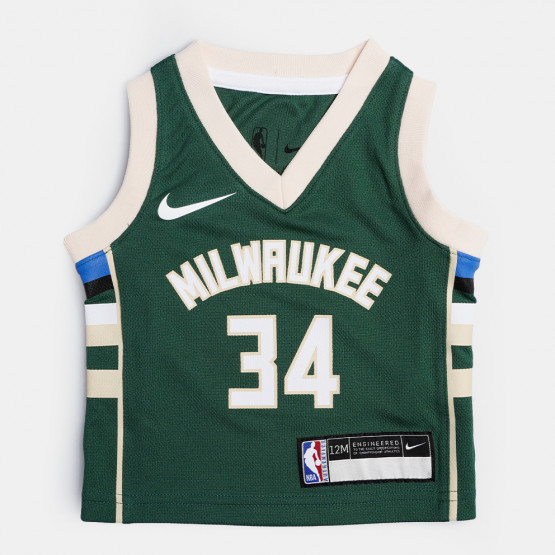 Nike NBA Replica Milwaukee Bucks Giannis Antetokounmpo Kids' Basketball Jersey