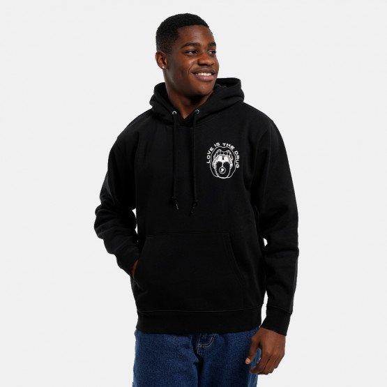 Obey Love Is The Drug Premium Men's Fleece Hoodie