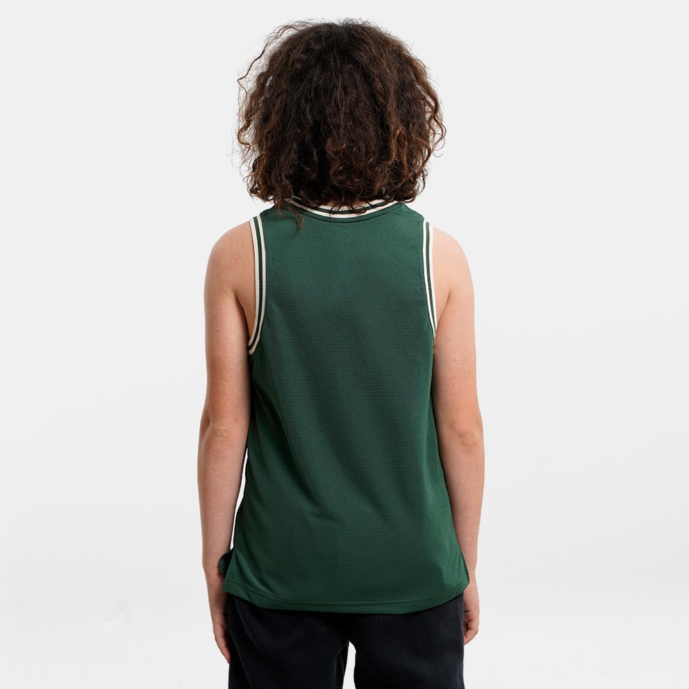 Nike Drifit Tank Dna Courtside Milwaukee Bucks Παιδική Φανέλα