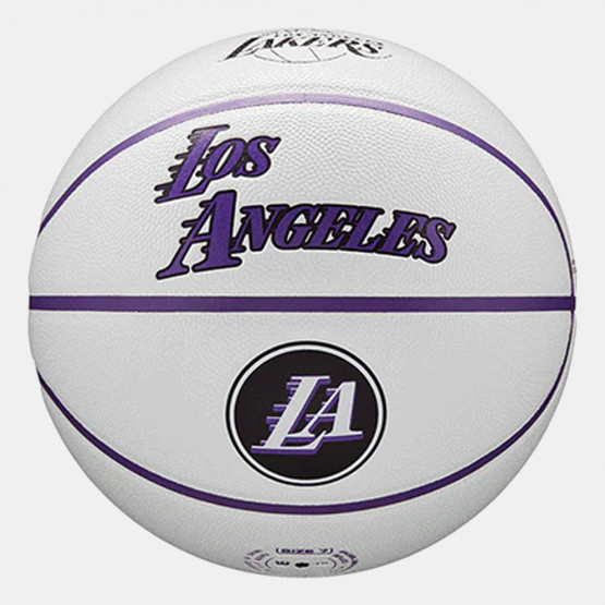 Wilson NBA Team City Collector Los Angeles Lakers Μπάλα Μπάσκετ Νο7