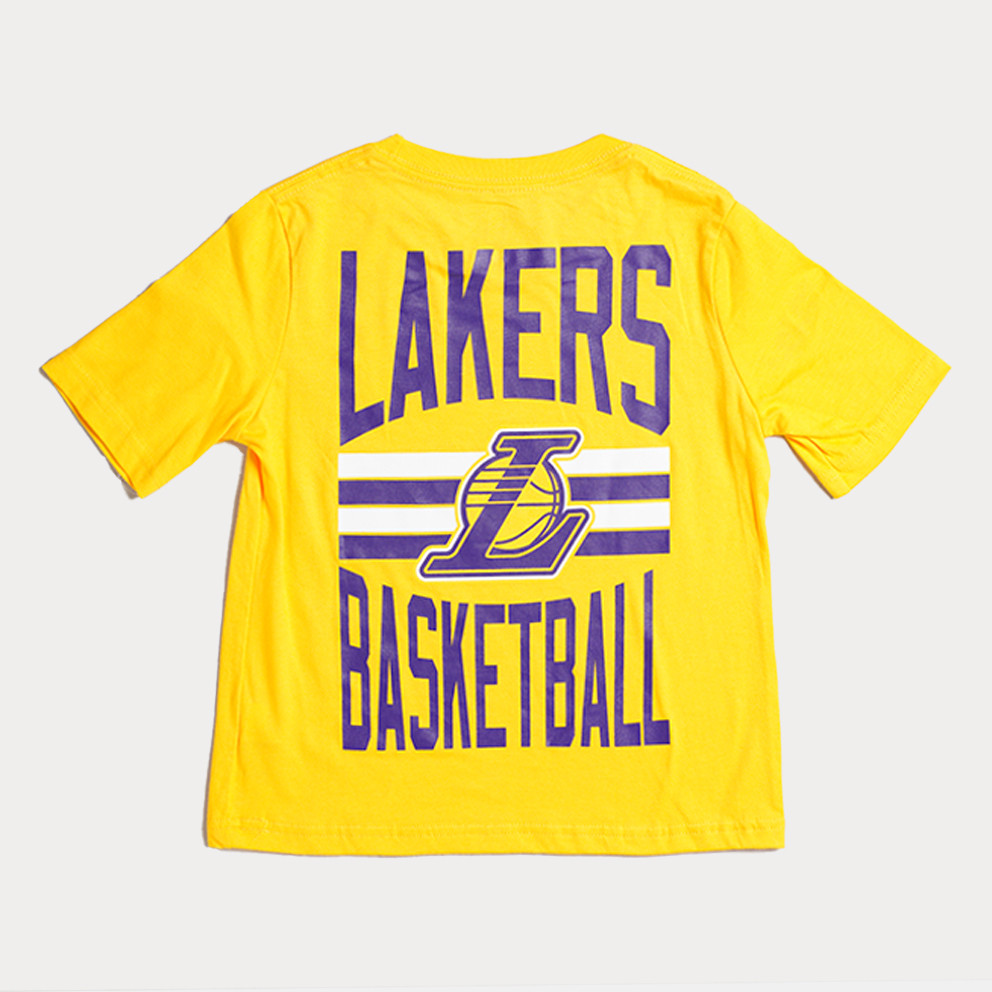 NBA Slogn Back Kid's T-Shirt Lakers