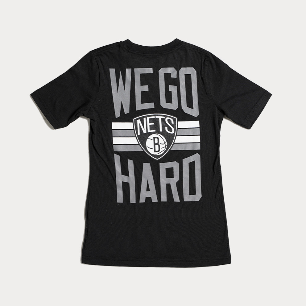 NBA Slogn Back Παιδικό T-Shirt Brooklyn Nets