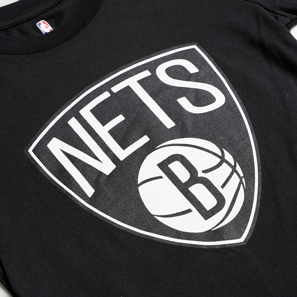 NBA Slogn Back Kid's T-Shirt Brooklyn Nets