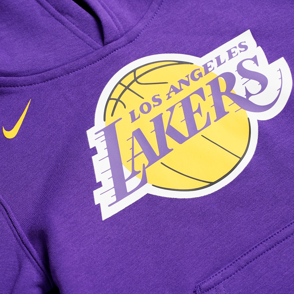 Nike NBA Los Angeles Lakers Παιδική Μπλούζα με Κουκούλα