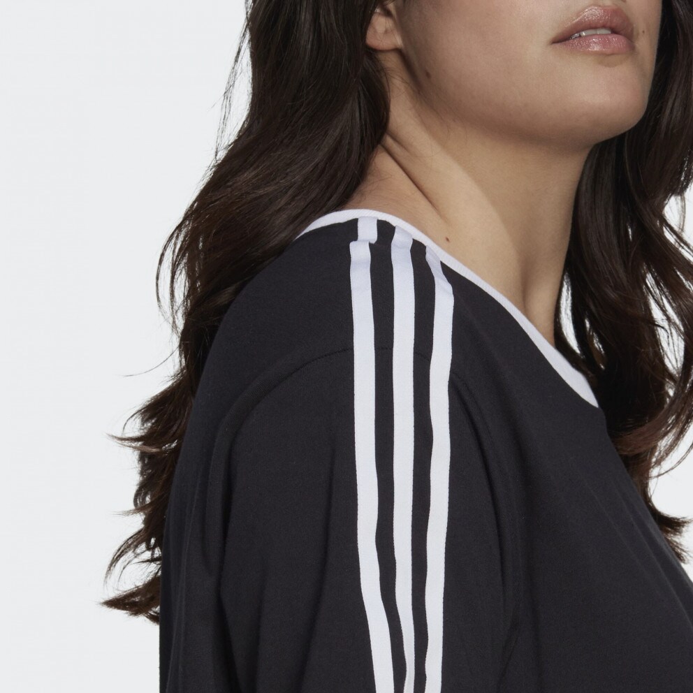 adidas Originals 3 Stripes Tee (Plus Size)