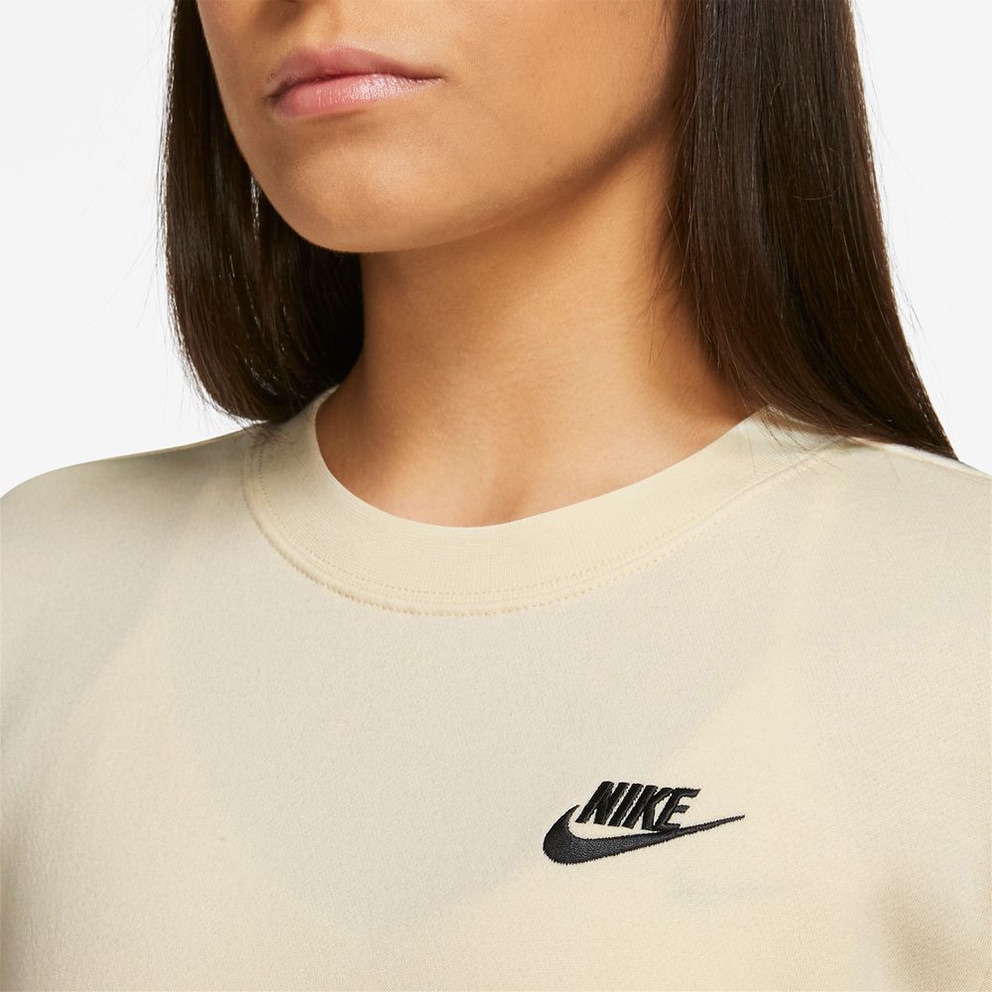 Nike Sportswear Club Fleece Γυναικεία Μπλούζα Φούτερ