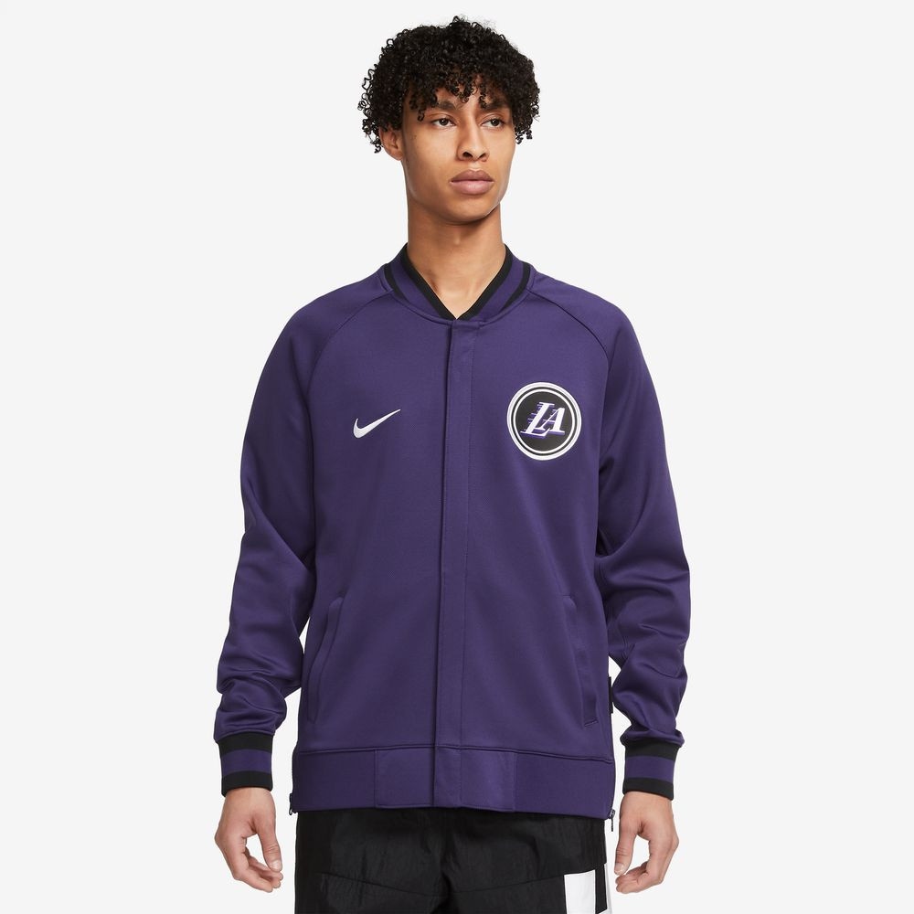 Nike Dri-FIT NBA Los Angeles Lakers Showtime City Edition Ανδρική Ζακέτα (9000110281_60809)
