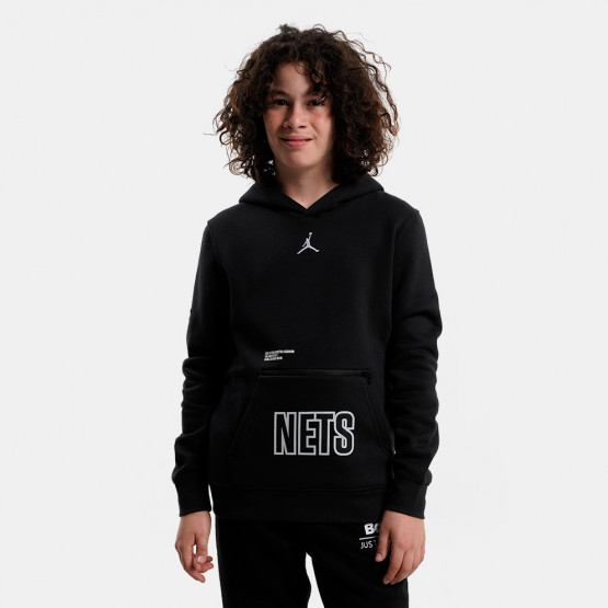 Jordan NBA Brooklyn Nets Courtside Kids' Hoodie