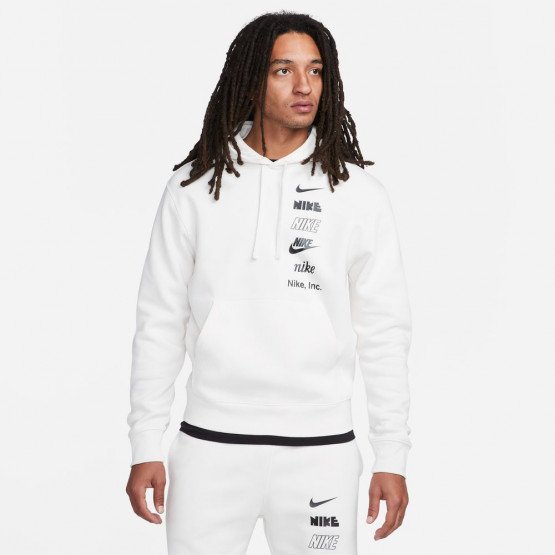 Nike Club Fleece +  Pullover Ανδρική Μπλούζα με Κουκούλα