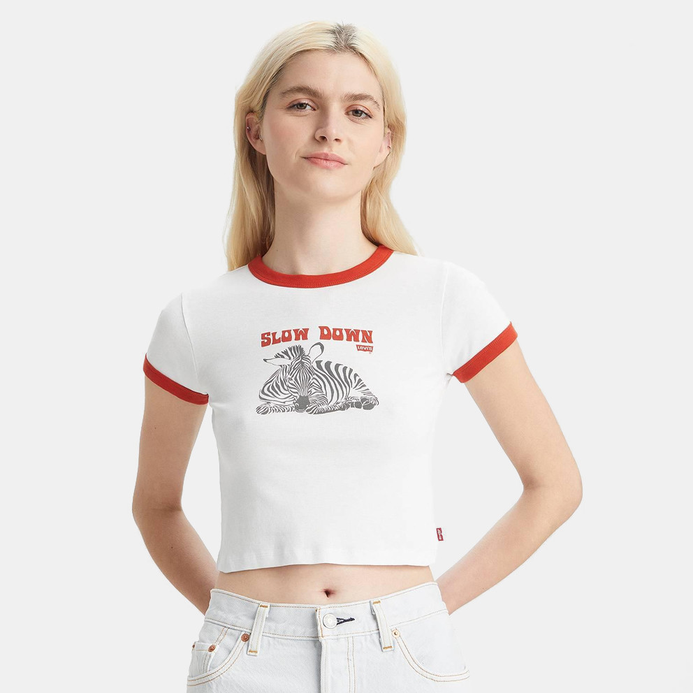  Levi's Graphic Ringer Mini Γυναικείο T-shirt (9000135579_26106) 2025