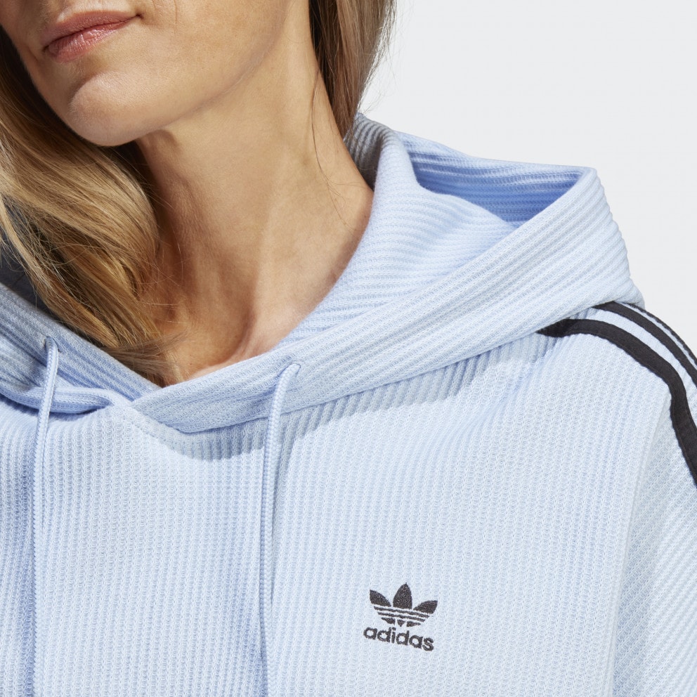 adidas Originals Γυναικεία Cropped Μπλούζα με Κουκούλα