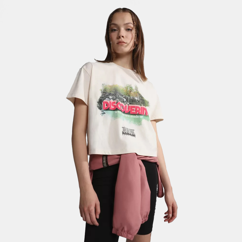 Napapijri S-Cenepa Crop Γυναικείο T-Shirt (9000140814_41050)