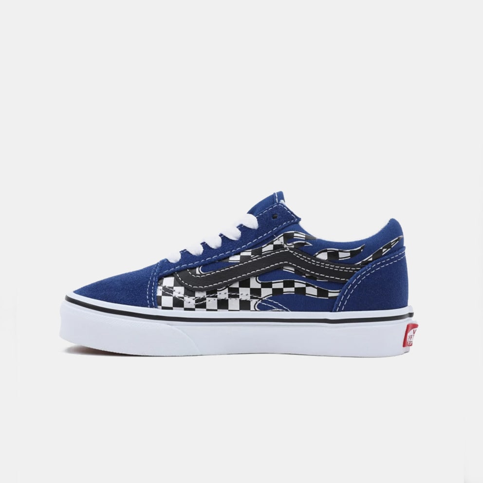 Vans Old Skool Reflect Check Flame Παιδικά Παπούτσια