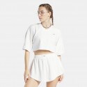 Reebok Classics Cropped Natural Dye Towel Terry Γυναικείο T-Shirt