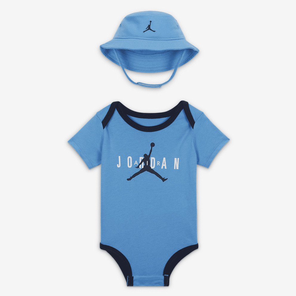 Jordan Bucket Hat & Bodysuit Βρεφικό Κορμάκι