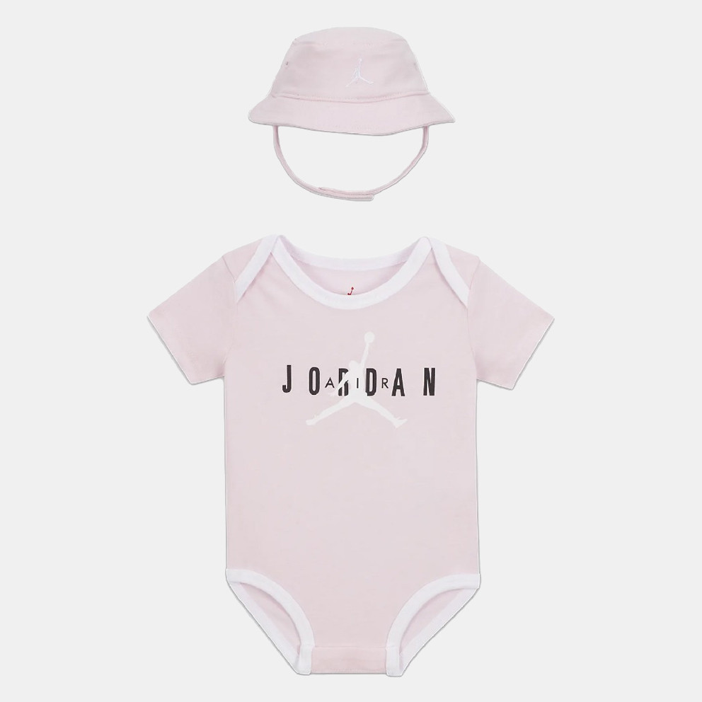JORDAN Jordan Bucket Hat & Bodysuit Βρεφικό Κορμάκι (9000140912_37499)