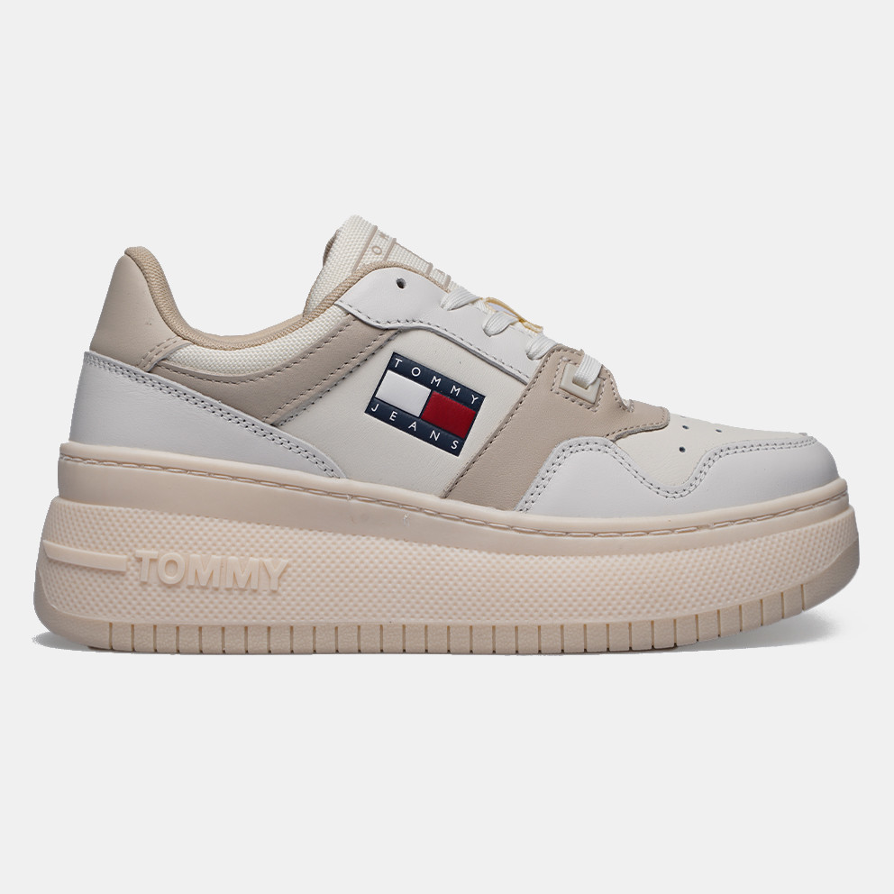 Tommy Jeans Retro Basket Flatf Γυναικεία Παπούτσια