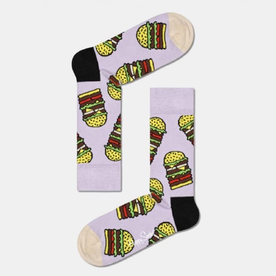 Happy Socks Burger Unisex Κάλτσες