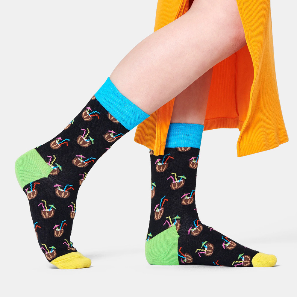 Happy Socks Cocunut Cocktail Unisex Socks