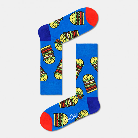 Happy Socks Burger Unisex Socks