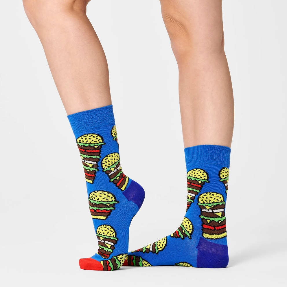 Happy Socks Burger Unisex Κάλτσες