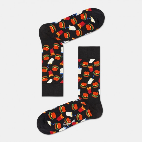 Happy Socks Hamburger Unisex Socks