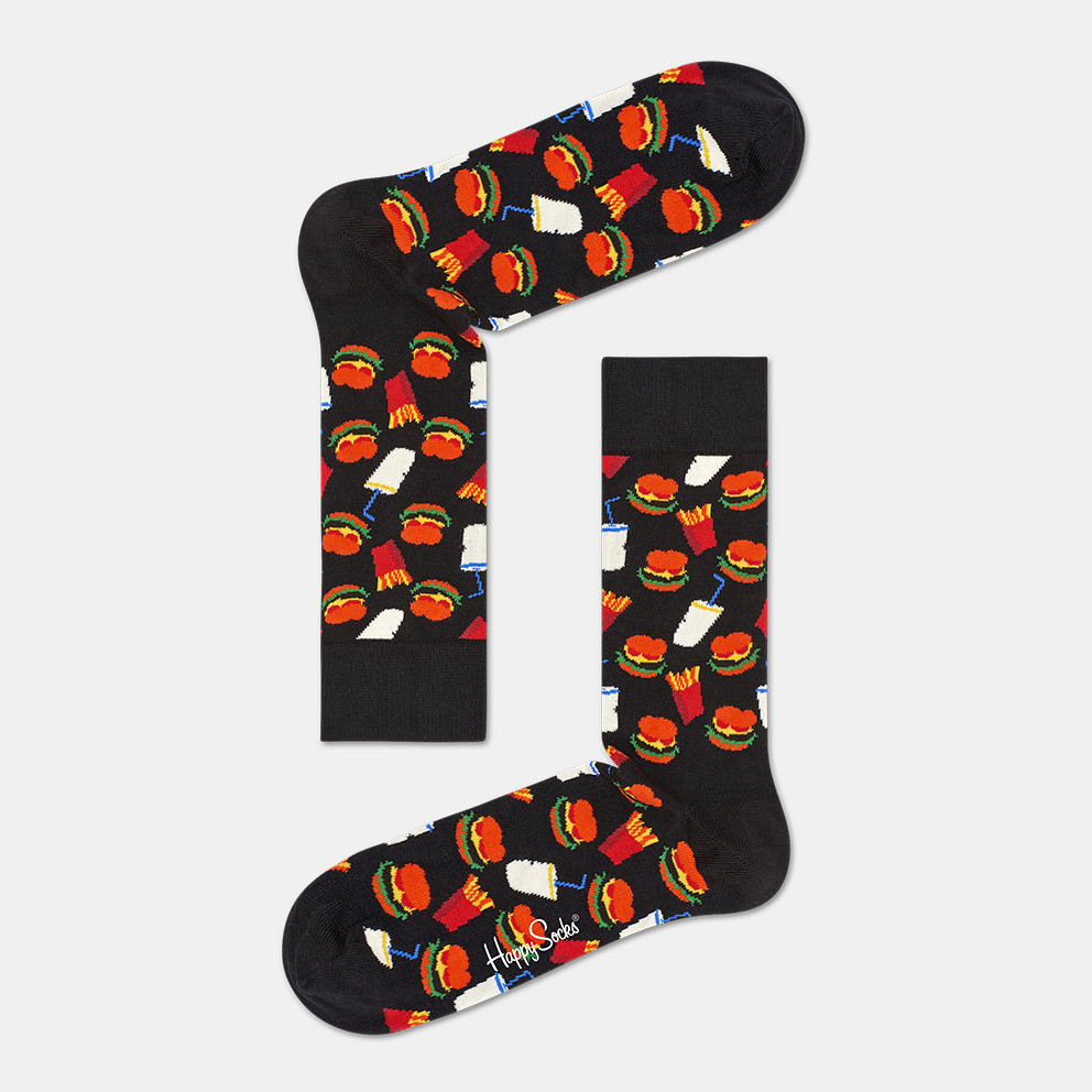 Happy Socks Hamburger Unisex Κάλτσες (9000147232_2074)