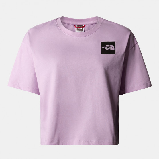 The North Face W Cropped Fine Tee Lupine