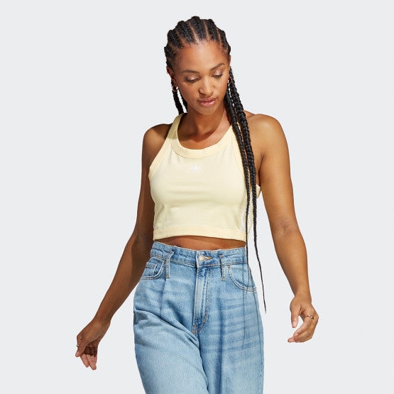 adidas Originals Adicolor Classics Γυναικείο Αμάνικο Crop Top