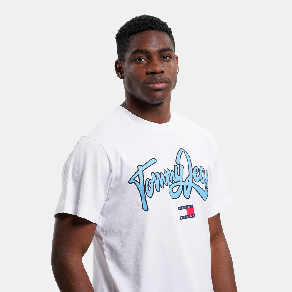 Tommy Jeans Classic College Ανδρικό T-Shirt