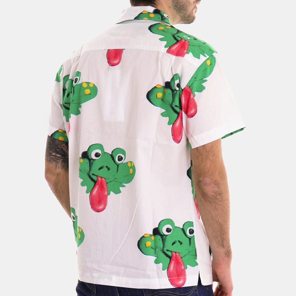 Obey Frogman Woven Ανδρικό Κοντομάνικο Πουκάμισο (9000145945_18920) φωτογραφία